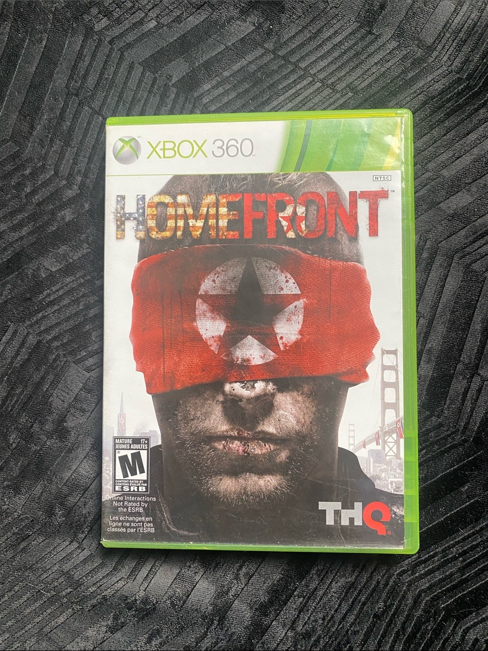 HQ Homefront Xbox 360 – Red and White Cover Art